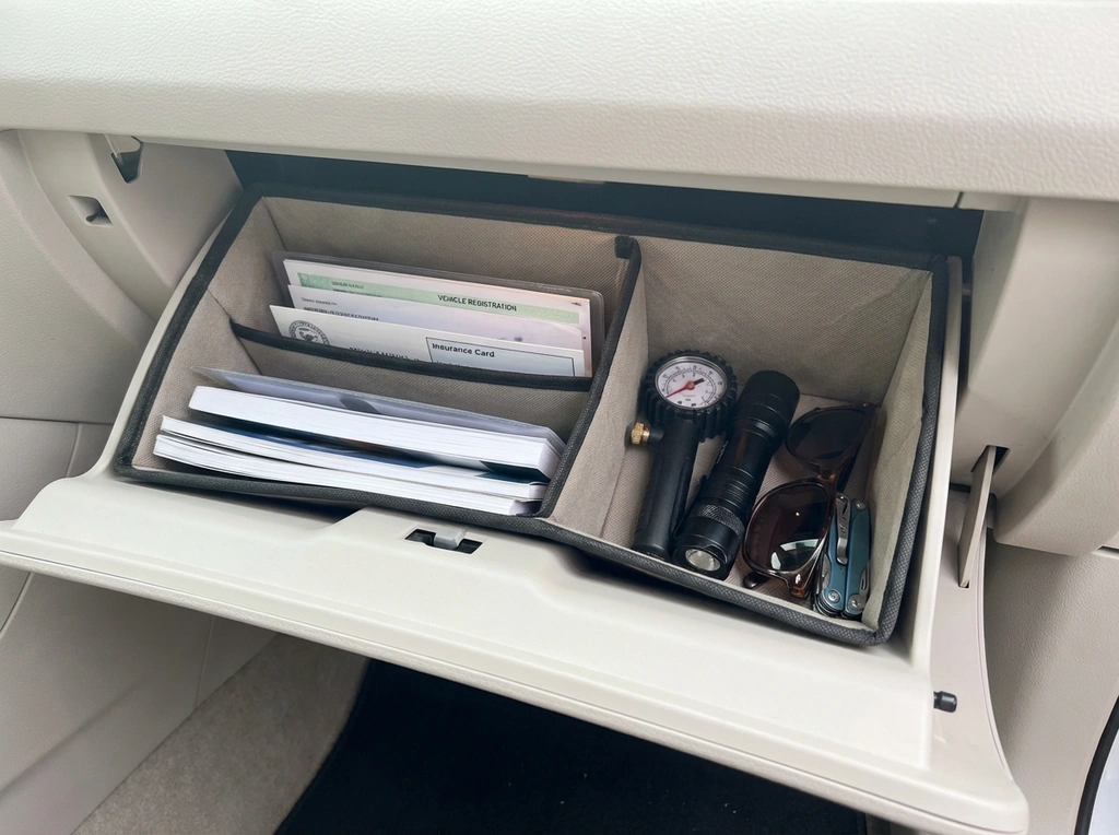 Glove Box Organization